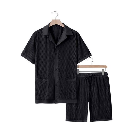 Damen luftiges Freizeitanzug-Set aus Mesh EB