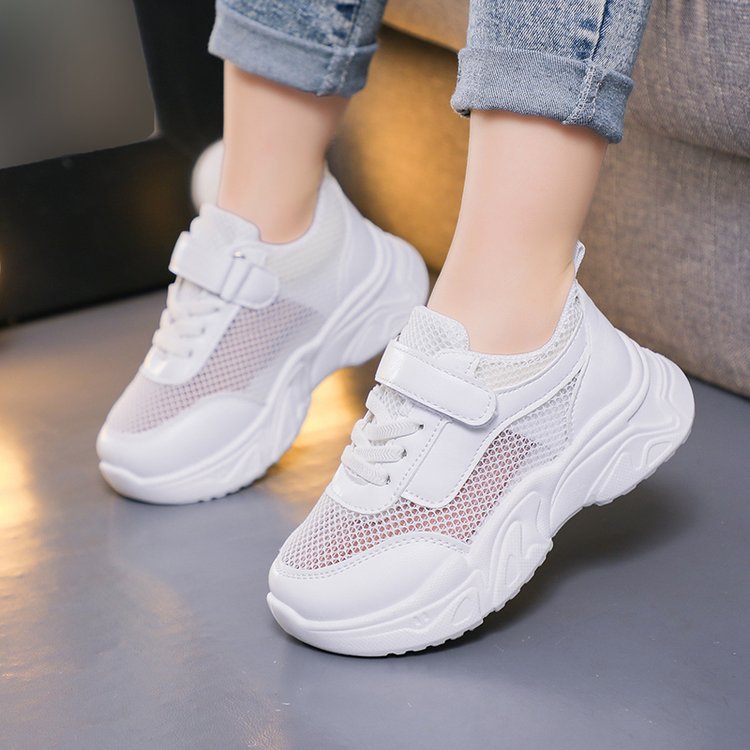 Damen Sneakers mit atmungsaktivem Obermaterial und rutschfester Laufsohle EB