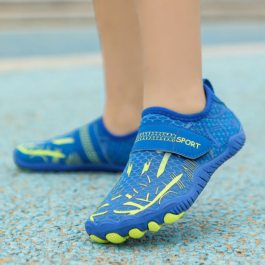 Damen Sportliche Wassersport-Schuhe mit rutschfester Sohle und flexiblem Klettverschluss EB