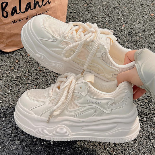 Damen Sneaker mit atmungsaktiver Obermaterialkombination und dämpfender Sohle EB