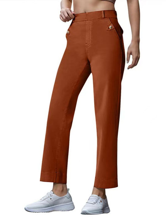 Damen weite Baumwollhose EB