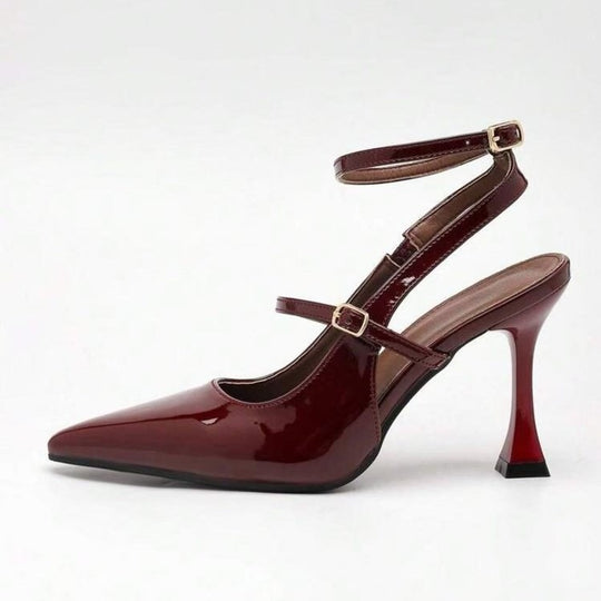Damen Elegante Slingback High Heels EB