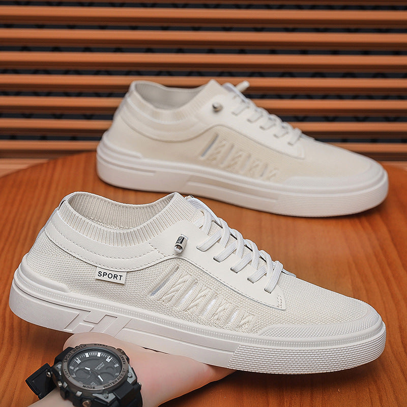 Damen Sportliche Sneaker mit atmungsaktivem Obermaterial und flexiblem Sohlenprofil EB