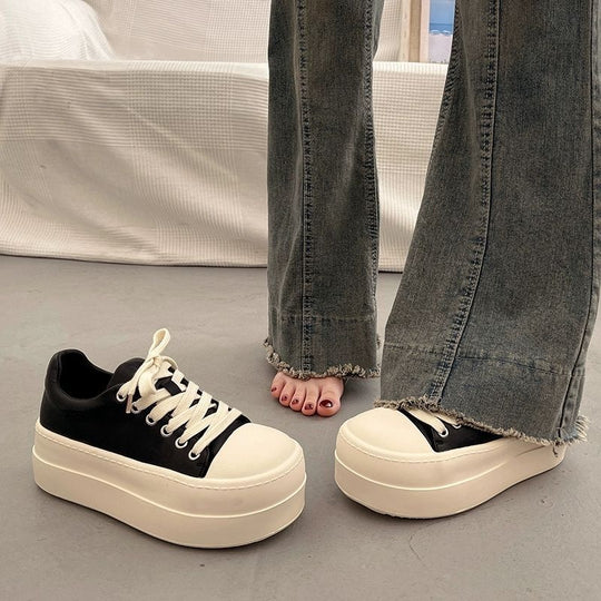 Damen Plateau-Sneaker mit komfortabler Dämpfung und stilvollem Design EB