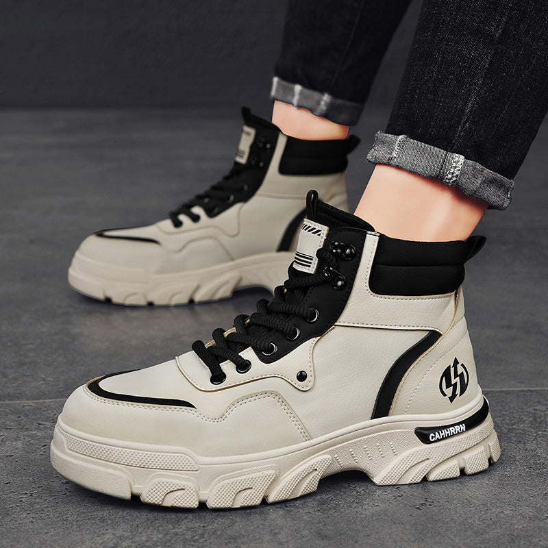 Damen Elegante und robuste High-Top Sneakers mit rutschfester Sohle und atmungsaktivem Obermaterial EB