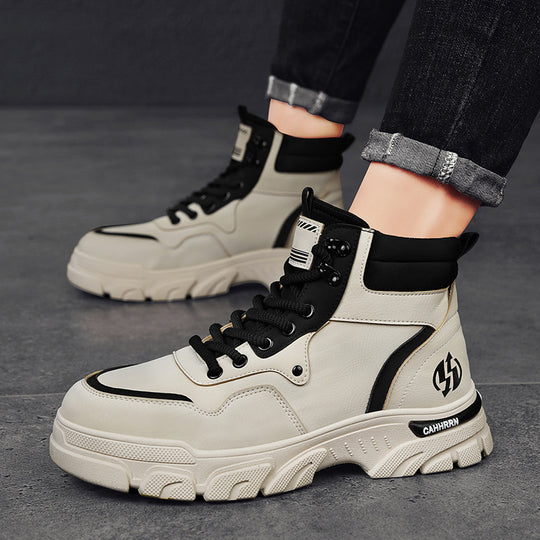 Damen Elegante und robuste High-Top Sneakers mit rutschfester Sohle und atmungsaktivem Obermaterial EB