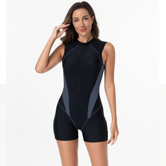 Damen funktionaler Kurzarm-Schwimmanzug EB