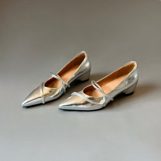 Damen Elegante und bequeme Pumps mit Riemchen EB