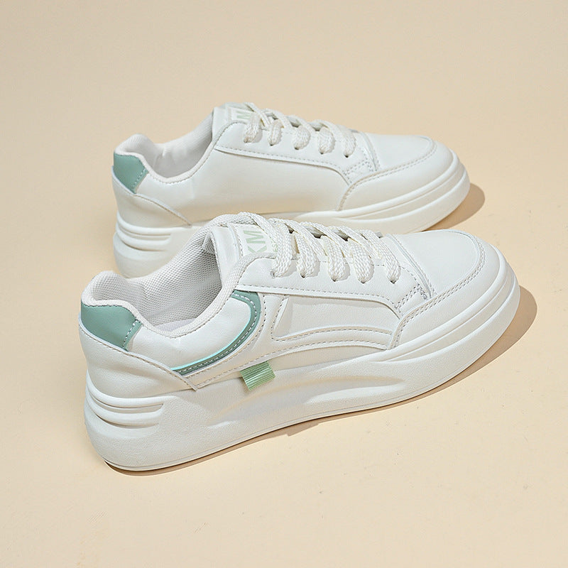 Damen Sportliche Sneakers mit dicker Sohle und weichem Innenfutter EB