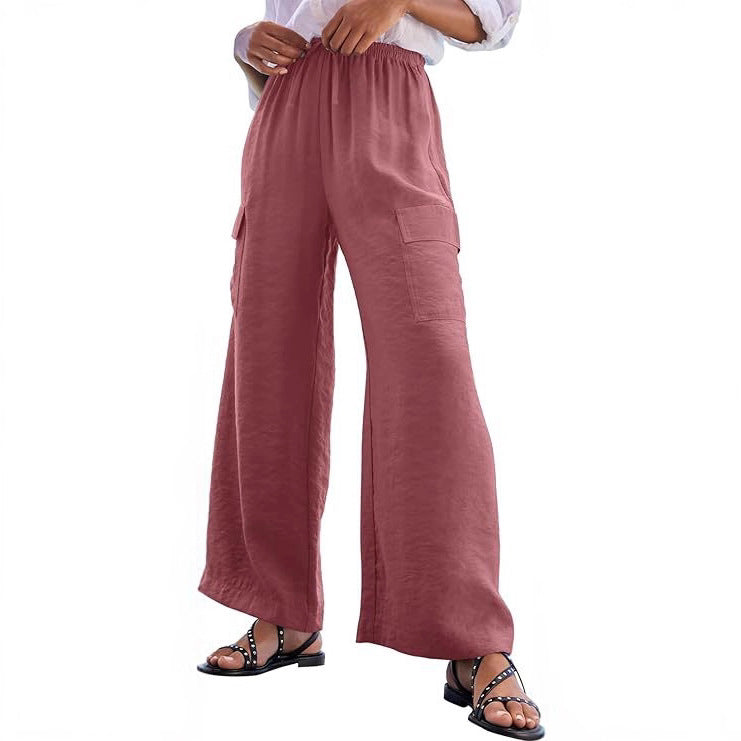 Damen Cargo-Hose aus leichtem Jersey EB