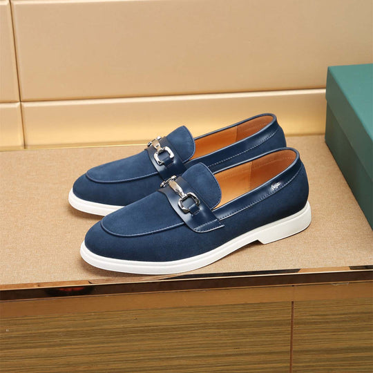 Damen Mokassin-Slipper mit modischem Zierdetail und rutschfester Sohle EB