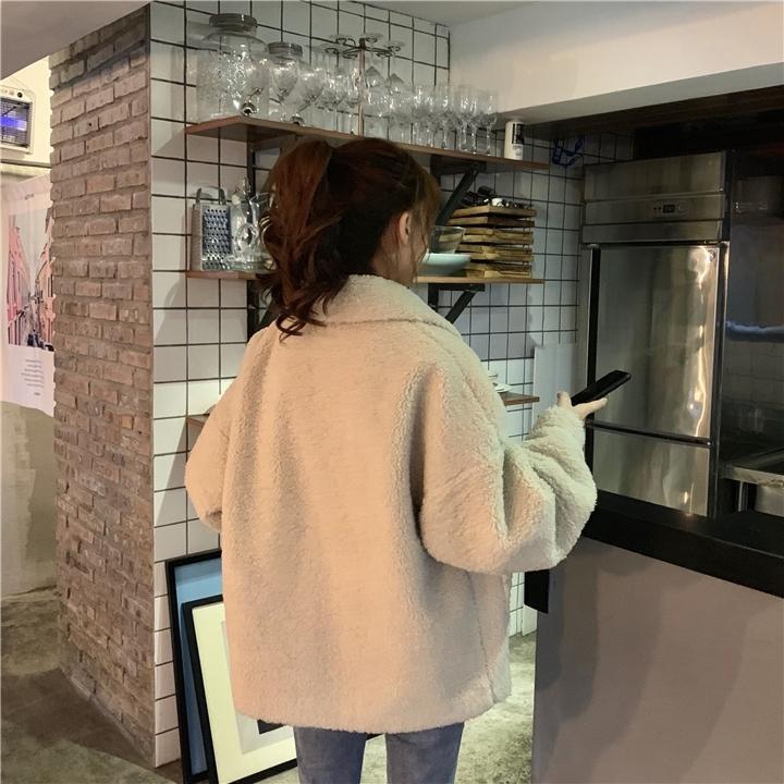 EB | Stylische Jacke Im Teddy-Design