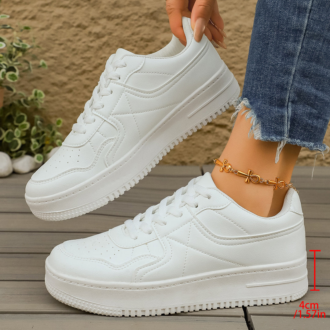 Damen Komfortable Sneakers im lässigen Lifestyle-Design EB