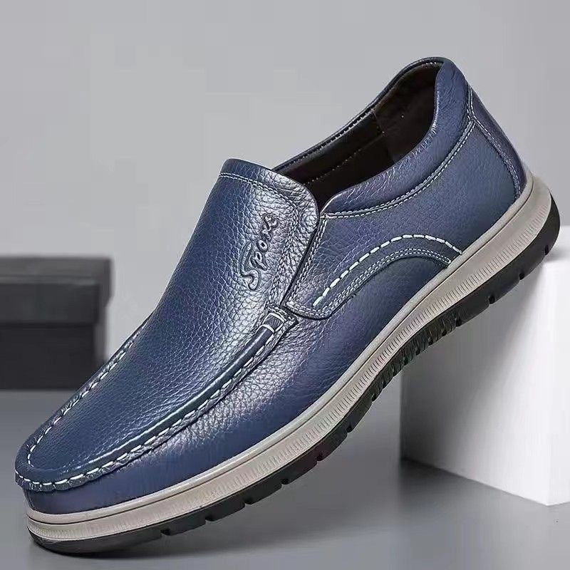 Herren elegante und bequeme Mokassins mit flexiblem Einstieg EB