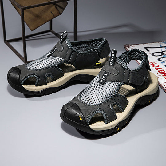 Damen Outdoor-Sandalen mit atmungsaktivem Mesh und rutschfester Sohle EB