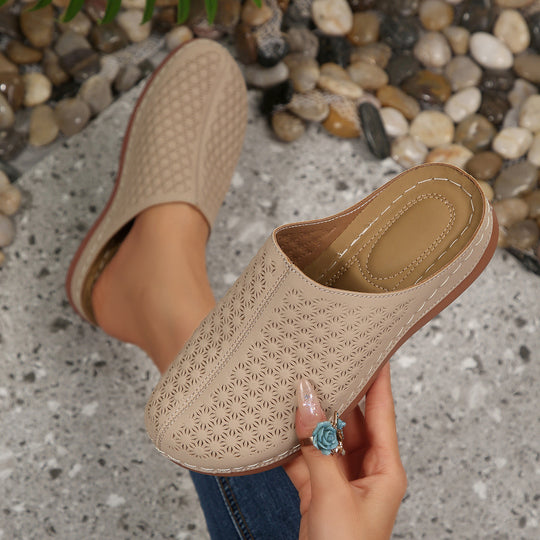 Damen Bequeme Hausschuhe EB
