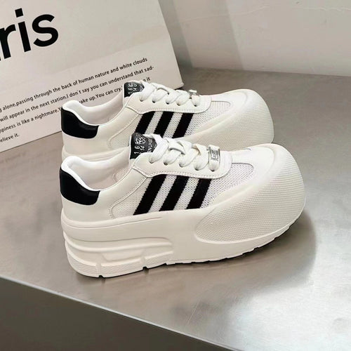 Damen Komfortable Sneakers mit rutschfester Sohle und atmungsaktivem Mesh-Obermaterial EB