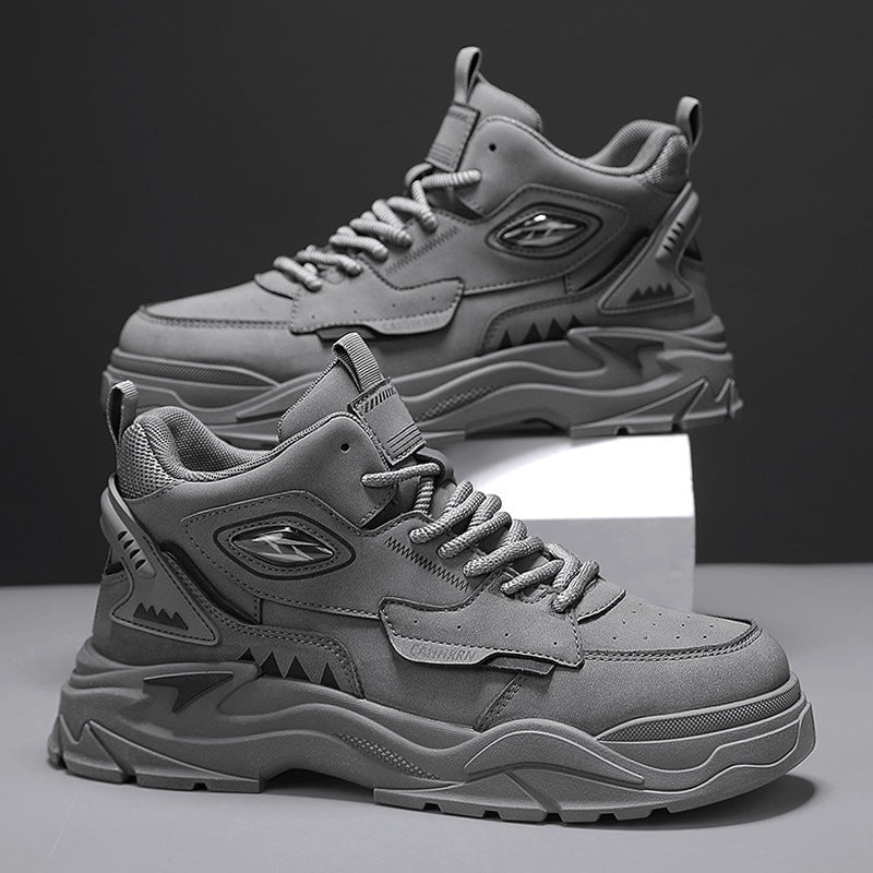 Damen Sportliche High-Top Sneakers mit dynamischem Design und rutschfester Sohle EB