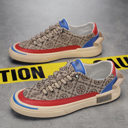 Damen Sneakers mit einzigartigem Muster und bequemer Dämpfung EB