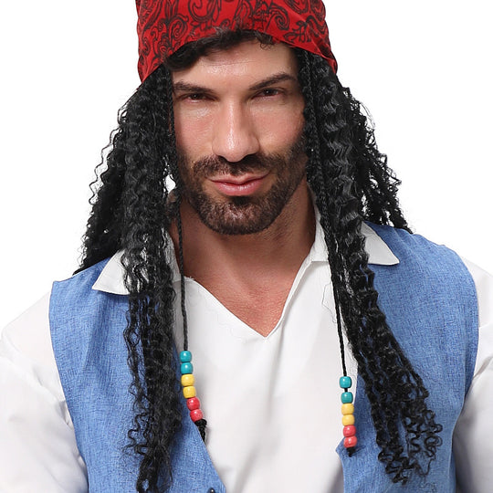 Jungen Piratenkostüm mit detailverliebtem Gehrock und Accessoires EB