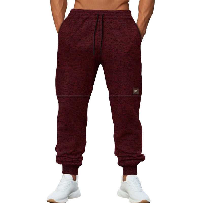 Herren moderne Jogginghose mit elastischem Bund und seitlichen Taschen EB