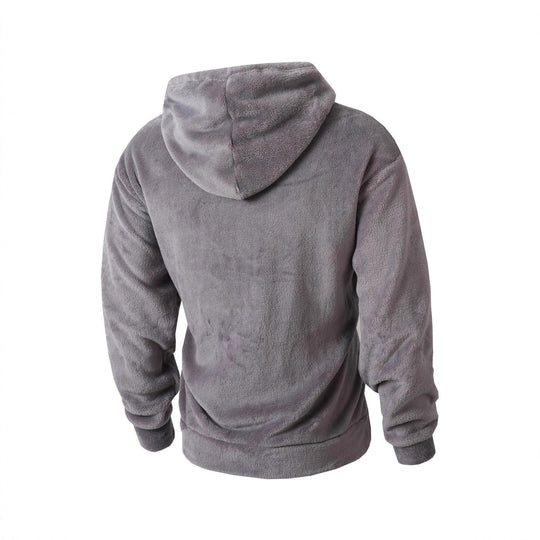 Herren Kuscheliger Fleece-Hoodie mit Kordelzug EB