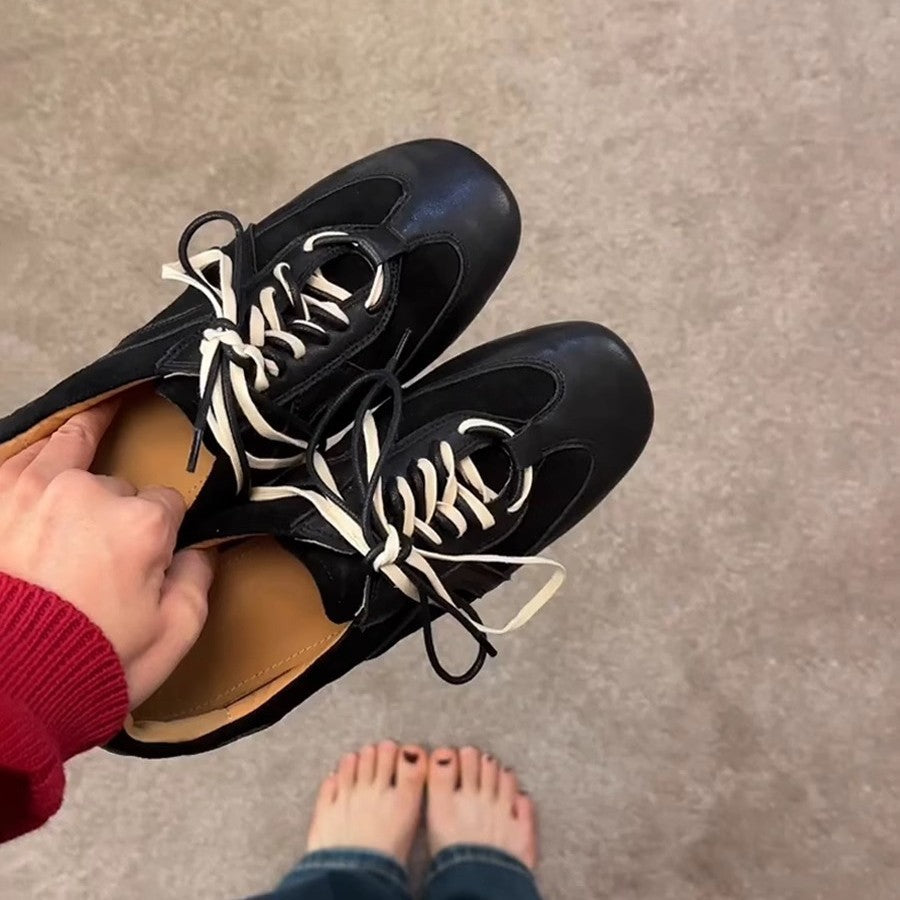 Damen modische Sportliche Sneaker mit atmungsaktiver Oberfläche und rutschfester Sohle EB
