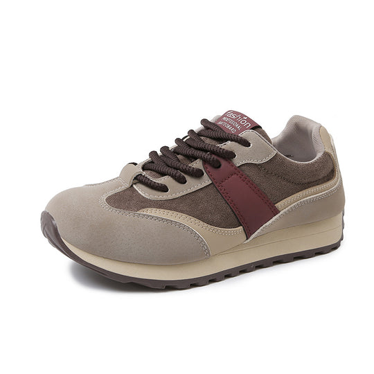 Damen modische Freizeitsneaker mit strapazierfähiger Oberfläche und dämpfendem Sohlenprofil EB