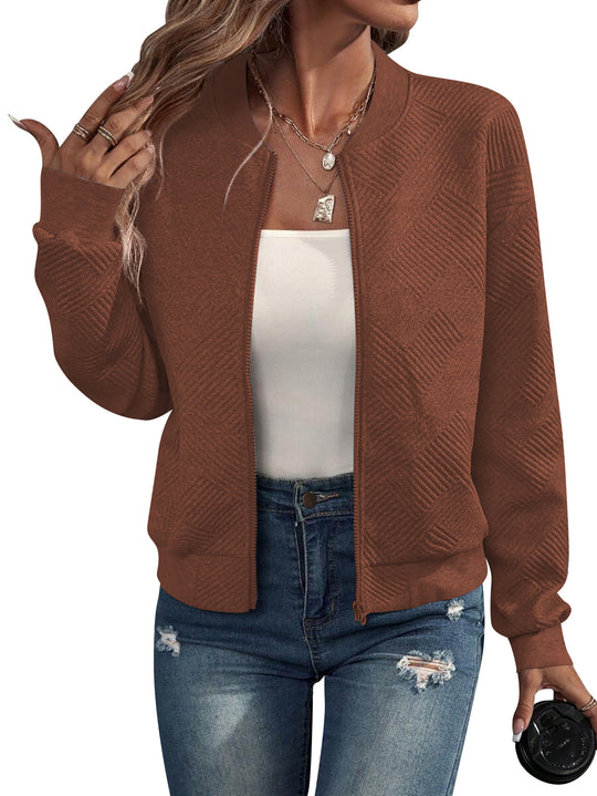 Damen Modejacke mit floralen Spitzeneinsätzen EB