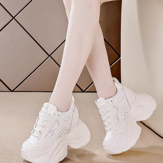 Damen High-Top Plattform-Sneaker mit ergonomischer Dämpfung EB