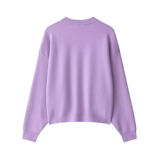 Damen lässiger Oversized Pullover EB