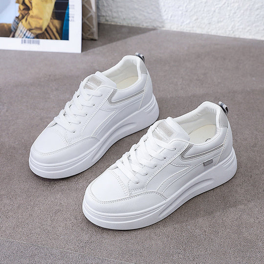 Damen komfortable High-Top Sneakers mit dämpfender Sohle und weichem Innenfutter EB