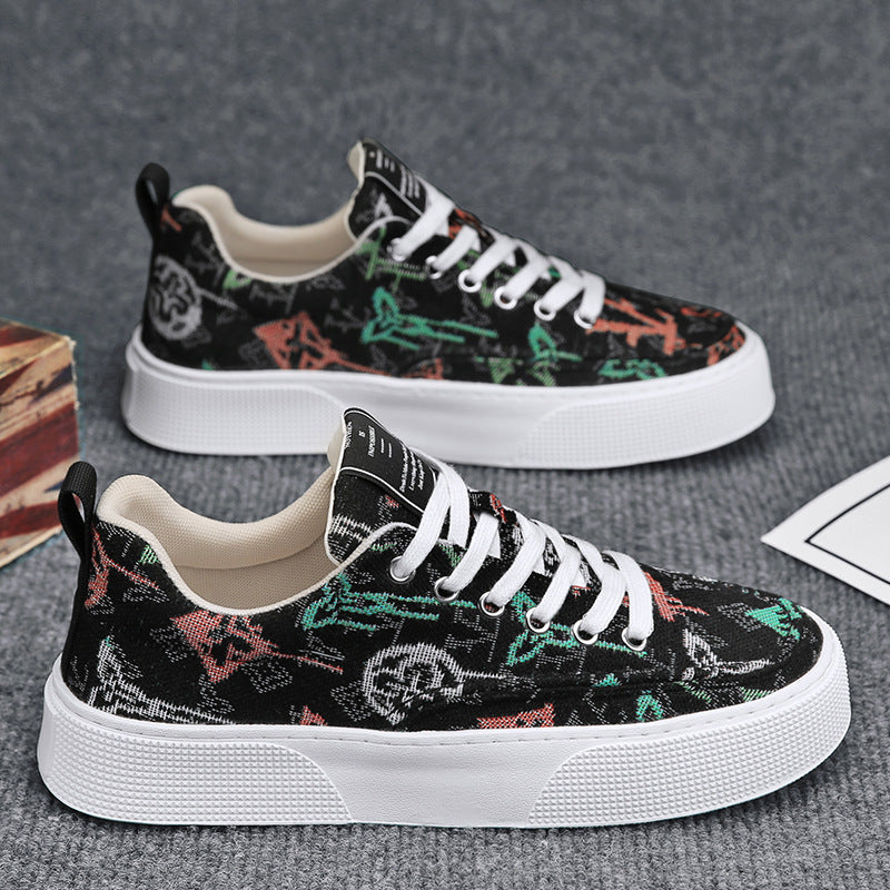 Damen Trendige Sneaker mit einzigartigem Muster EB