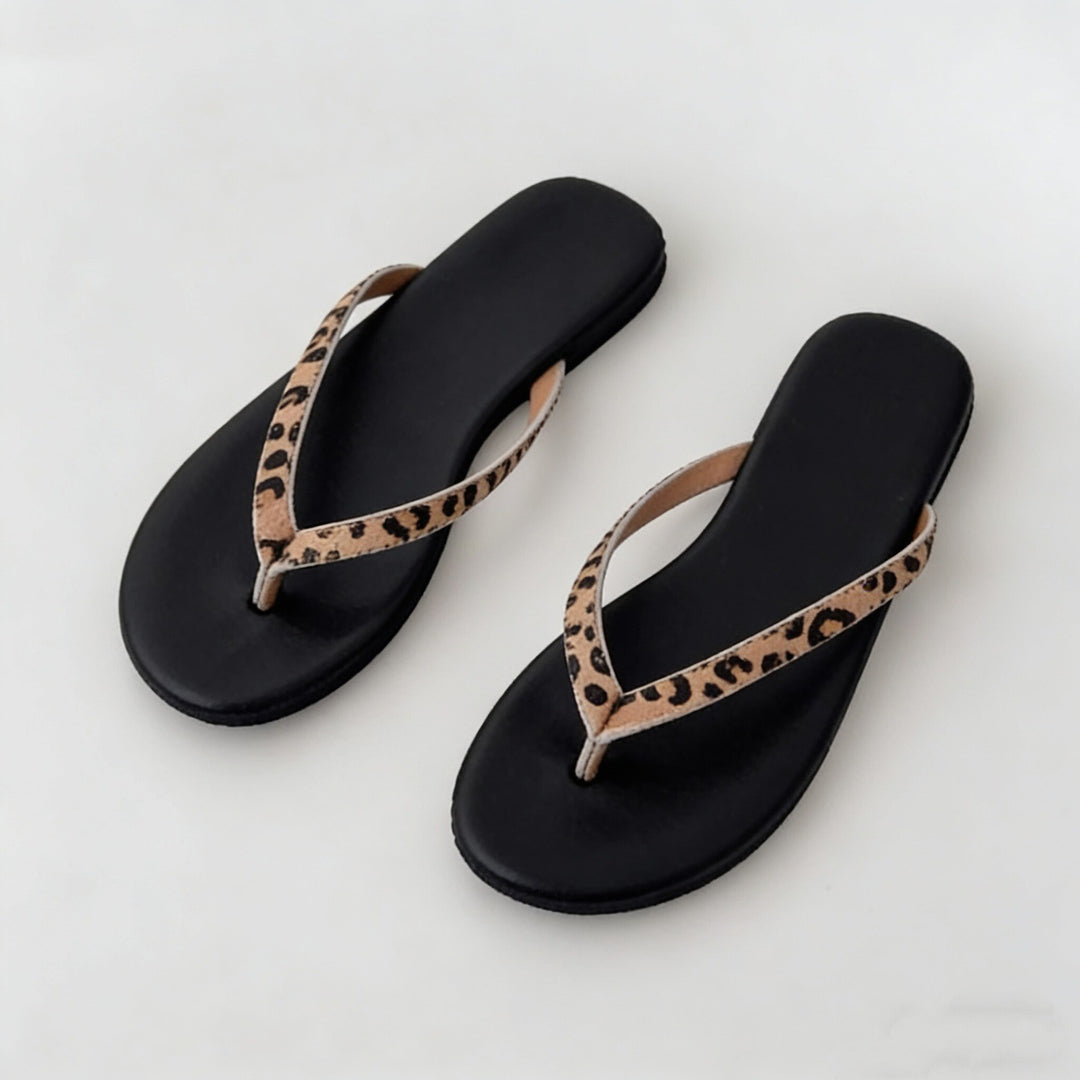 Damen Zehentrenner-Sandalen mit komfortablem Fußbett und elegantem Design EB