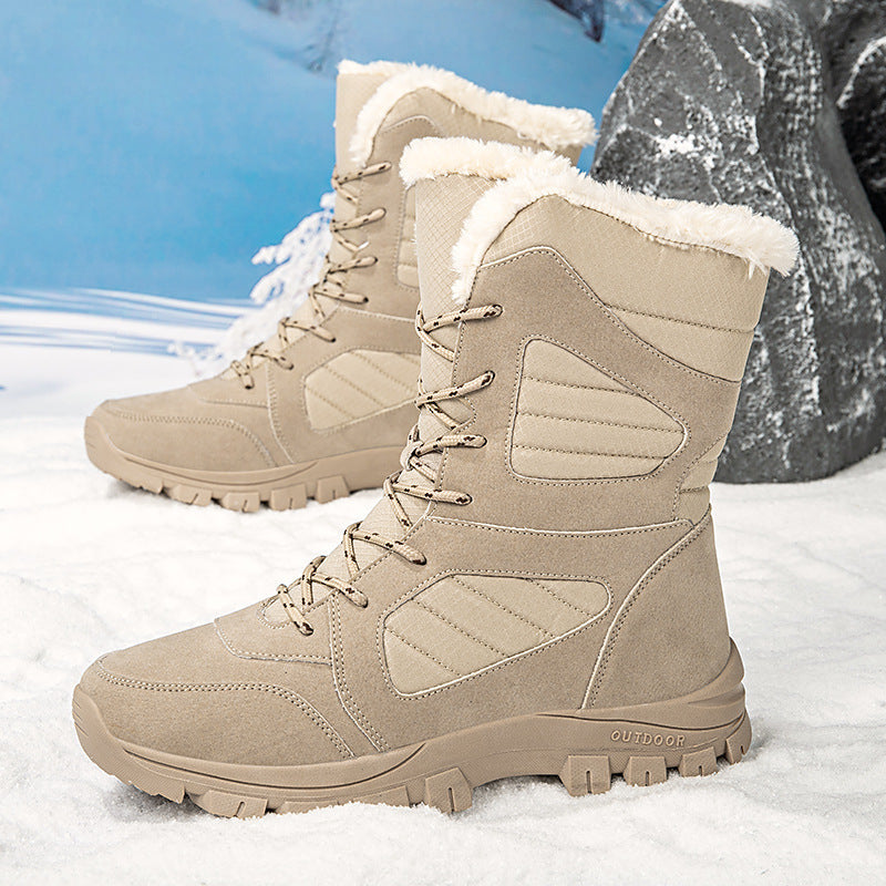 Damen Isolationstechnologie Winterstiefel mit rutschfester Sohle EB