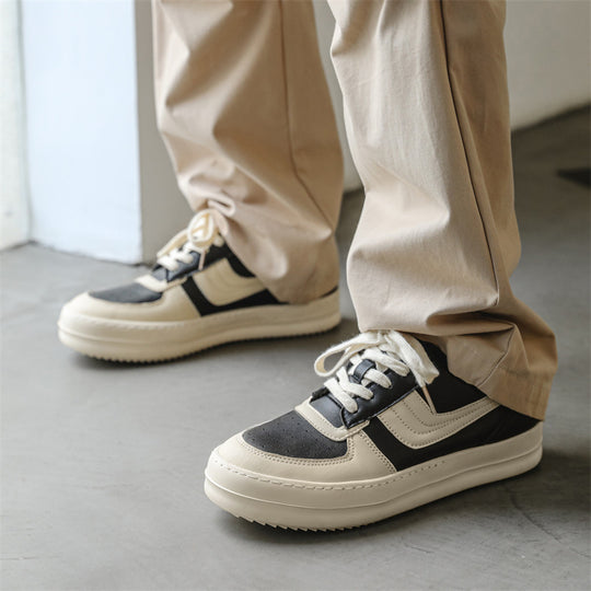 Damen modische Sneaker mit atmungsaktiven Einsätzen und strukturiertem Obermaterial EB