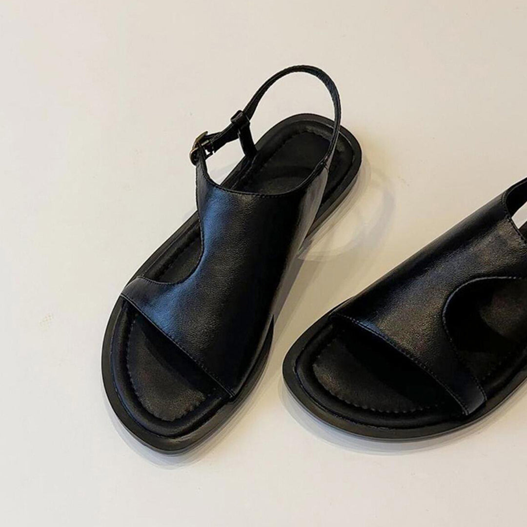 Damen Lederelastische Sandalen EB
