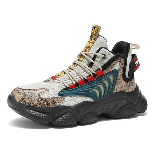 Damen Sportliche High-Top Sneaker mit innovativer Dämpfungstechnologie und atmungsaktivem Design EB