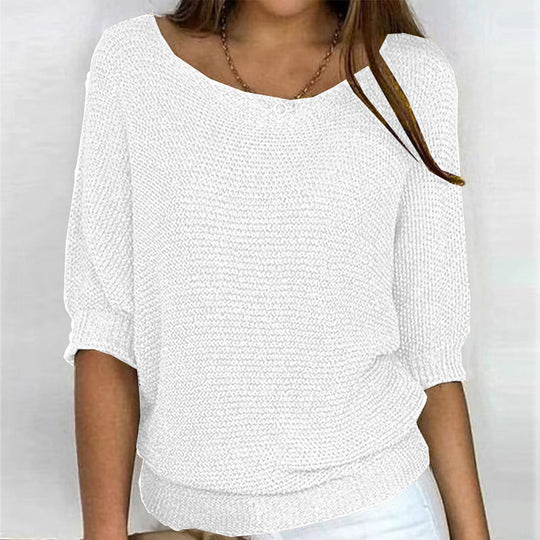 EB | Einfarbiger Pullover