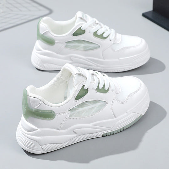 Damen Sportliche Sneakers mit atmungsaktiver Mesh-Oberfläche und stabiler Dämpfung EB