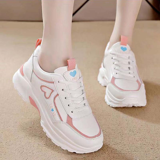 Damen modische Sneaker mit ergonomischer Sohle und atmungsaktivem Obermaterial EB