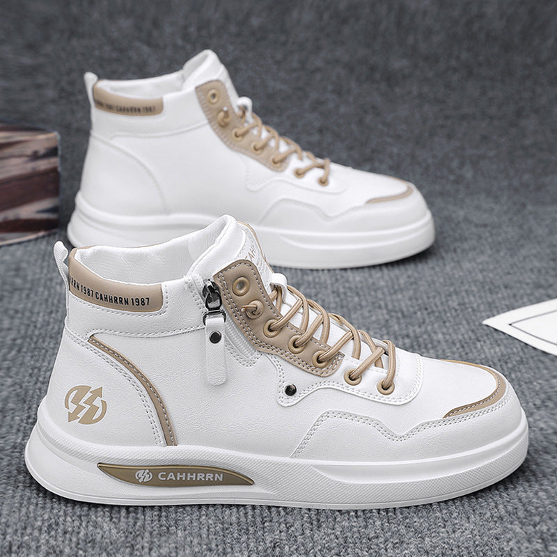 Damen hochwertige High-Top Sneakers mit strapazierfähigem Obermaterial und modischem Design EB