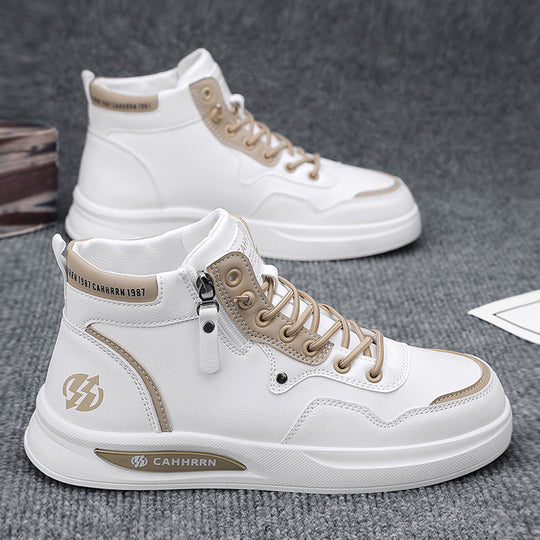 Damen hochwertige High-Top Sneakers mit strapazierfähigem Obermaterial und modischem Design EB
