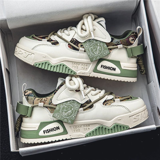 Damen modische Sneaker mit einzigartigem Design und komfortabler Dämpfung EB