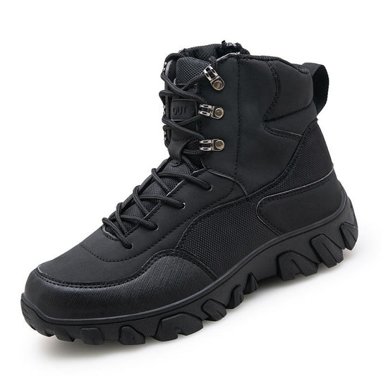 Herren taktische Wanderstiefel mit rutschfester Sohle und wasserabweisendem Obermaterial EB
