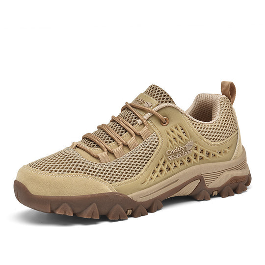 Damen Outdoor-Sneaker mit atmungsaktiver Mesh-Oberfläche und rutschfester Sohle EB