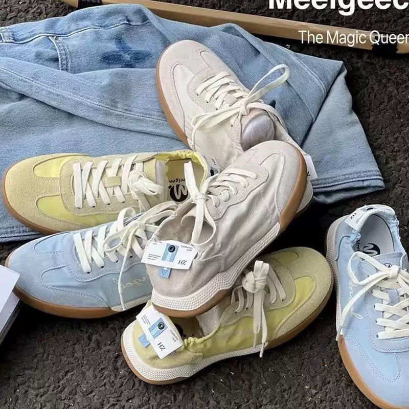 Damen Sportliche Sneakers mit weichem Futter und dämpfender Sohle EB