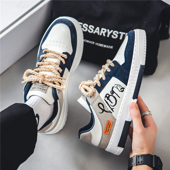 Damen modische Sneaker mit einzigartigen Designelementen und hochwertigem Obermaterial EB
