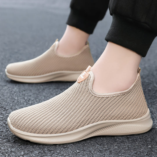 Damen Sportliche Knit-Sneaker mit atmungsaktivem Obermaterial EB