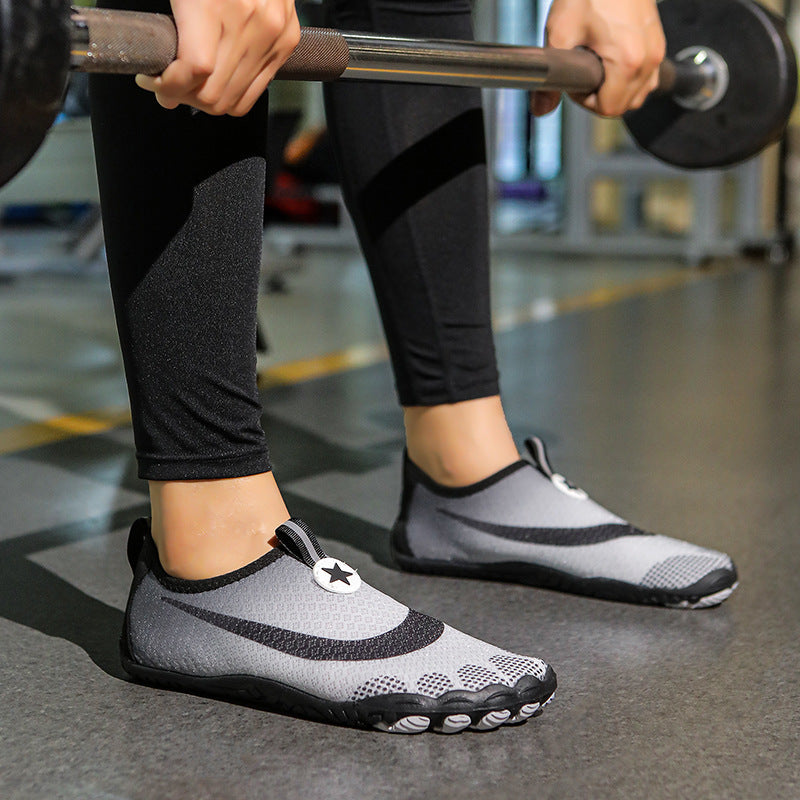 Damen flexible Aqua-Schuhe mit rutschfestem Sohlenprofil und atmungsaktivem Obermaterial EB